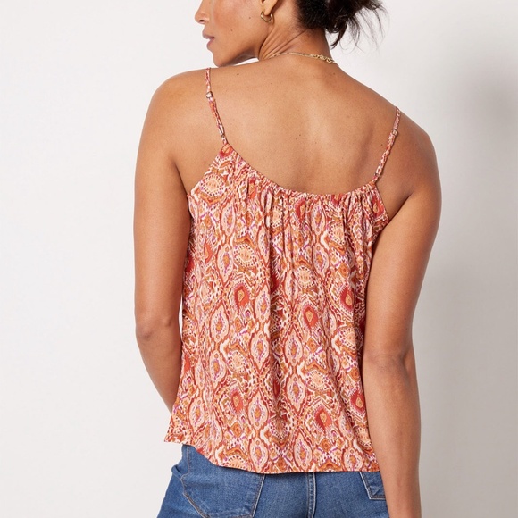 NWOT Evereve Ally Ikat Tank XS - Picture 2 of 4